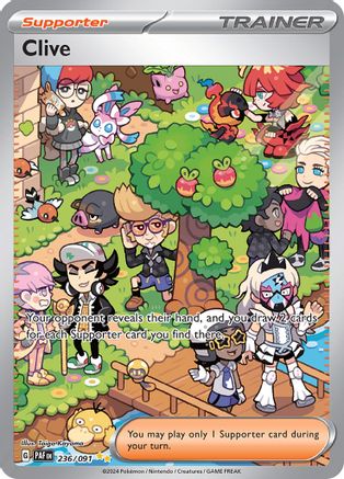 Clive - 236/091 (236) Special Illustration Rare Holofoil