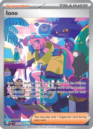 Iono - 237/091 (237) Special Illustration Rare Holofoil
