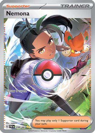 Nemona - 238/091 (238) Special Illustration Rare Holofoil