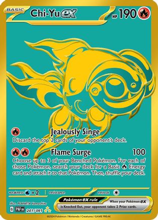 Chi-Yu ex (241) Hyper Rare Holofoil