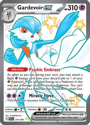 Gardevoir ex - 217/091 (217) Shiny Ultra Rare Holofoil