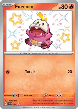 Fuecoco - 079 (79) Promo Holofoil