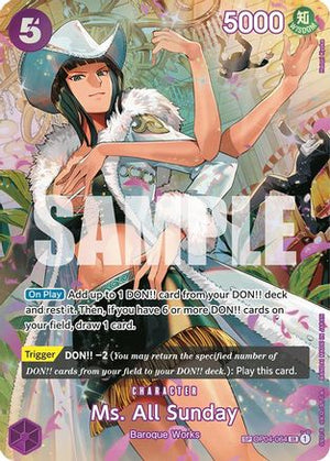 Ms. All Sunday (SP) (OP04-064) - Wings of the Captain Foil (Cabinet-NM)