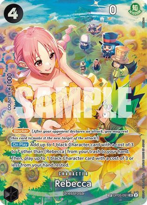 Rebecca (SP) (OP05-091) - Wings of the Captain Foil (Cabinet-NM)