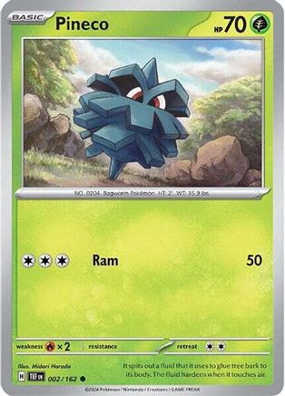 Pineco (2) Common Reverse Holofoil