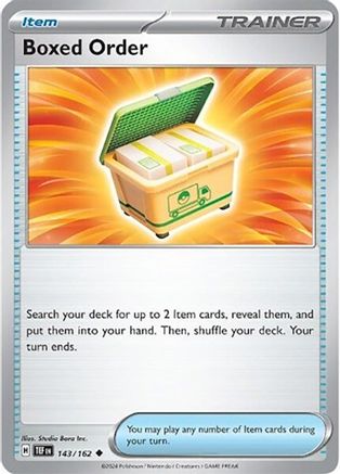Boxed Order (143) Uncommon Reverse Holofoil