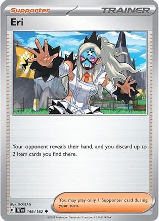 Eri - 146/162 (146) Uncommon Reverse Holofoil