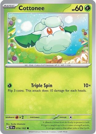 Cottonee (14) Common Reverse Holofoil