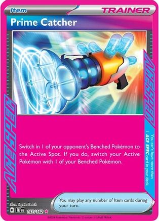 Prime Catcher (157) ACE SPEC Rare Holofoil