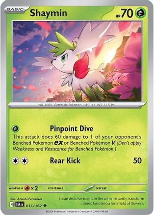 Shaymin (13) Uncommon Reverse Holofoil