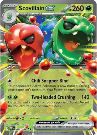 Scovillain ex (22) Double Rare Holofoil