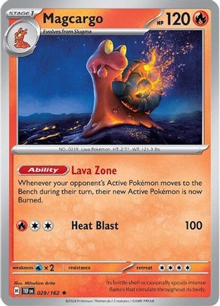 Magcargo (29) Rare Holofoil