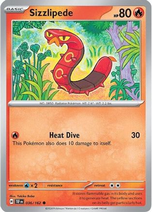 Sizzlipede (36) Common