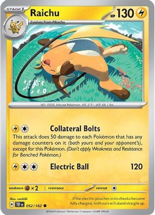 Raichu (52) Common