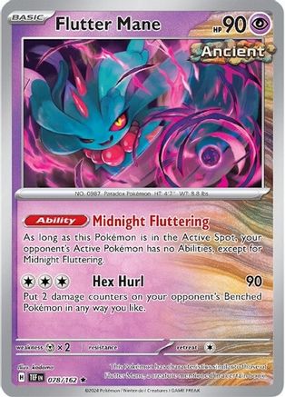 Flutter Mane (78) Rare Holofoil