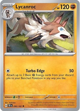 Lycanroc (90) Uncommon Reverse Holofoil