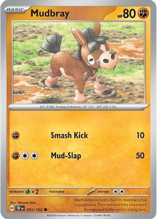 Mudbray (91) Common Reverse Holofoil