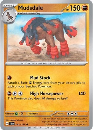 Mudsdale - 092/162 (92) Uncommon