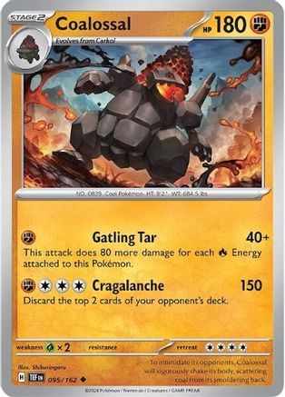 Coalossal (95) Uncommon Reverse Holofoil