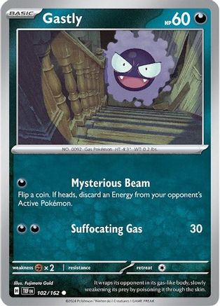 Gastly - 102/162 (102) Common