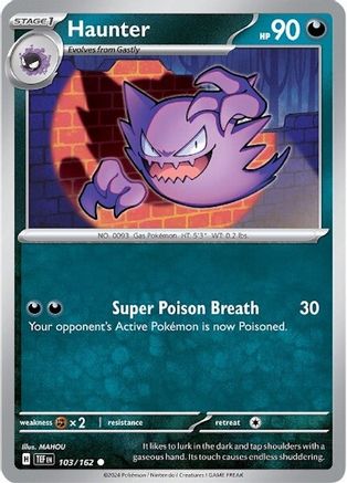 Haunter (103) Common Reverse Holofoil