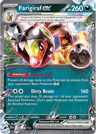 Farigiraf ex - 108/162 (108) Double Rare Holofoil