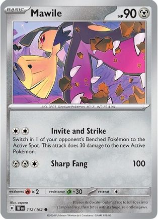 Mawile (112) Common Reverse Holofoil
