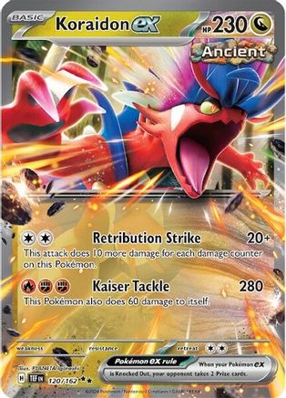 Koraidon ex (120) Double Rare Holofoil