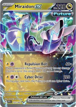 Miraidon ex (122) Double Rare Holofoil