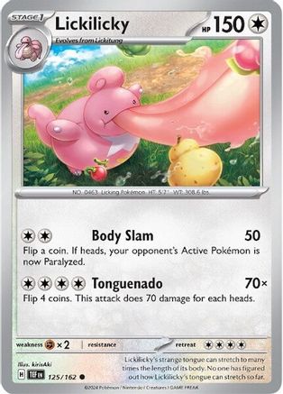 Lickilicky (125) Common Reverse Holofoil