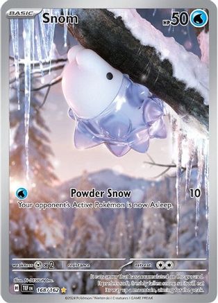 Snom - 168/162 (168) Illustration Rare Holofoil