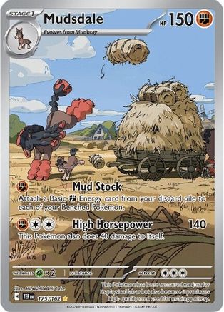 Mudsdale - 175/162 (175) Illustration Rare Holofoil