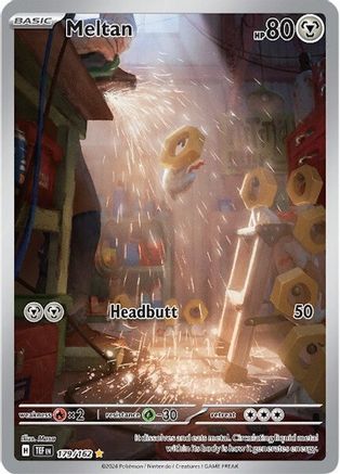 Meltan - 179/162 (179) Illustration Rare Holofoil