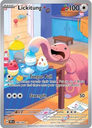 Lickitung - 180/162 (180) Illustration Rare Holofoil