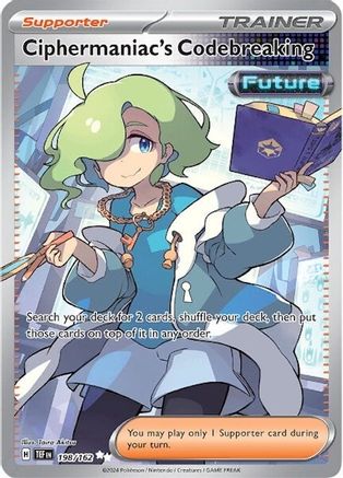 Ciphermaniac's Codebreaking - 198/162 (198) Ultra Rare Holofoil