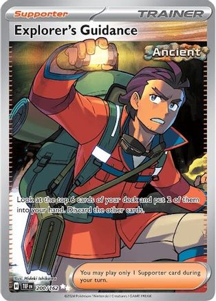Explorer's Guidance - 200/162 (200) Ultra Rare Holofoil