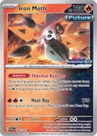 Iron Moth - 028/182 (European Promo) (28) Promo Reverse Holofoil