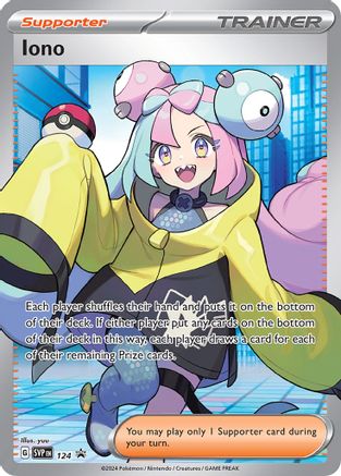 Iono - 124 (124) Promo Holofoil