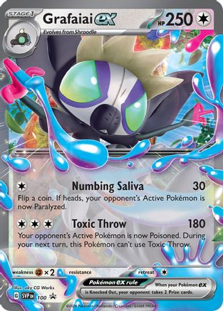 Grafaiai ex - 100 (100) Promo Holofoil