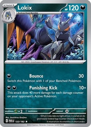 Lokix - 122/182 (122) Rare