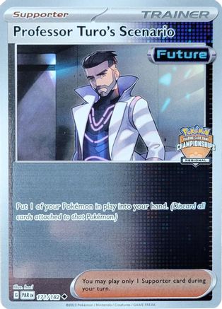 Professor Turo's Scenario (Regional Championship) (171) Promo Reverse Holofoil
