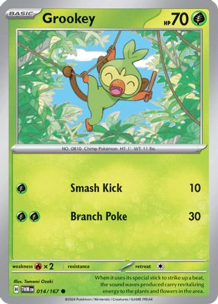 Grookey (14) Common Reverse Holofoil