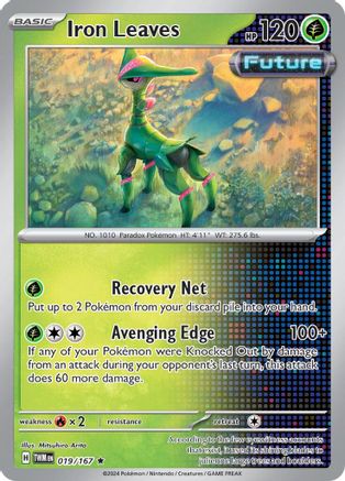 Iron Leaves (19) Rare Holofoil
