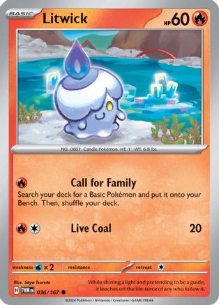 Litwick (36) Common Reverse Holofoil
