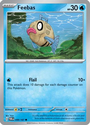 Feebas (49) Common Reverse Holofoil