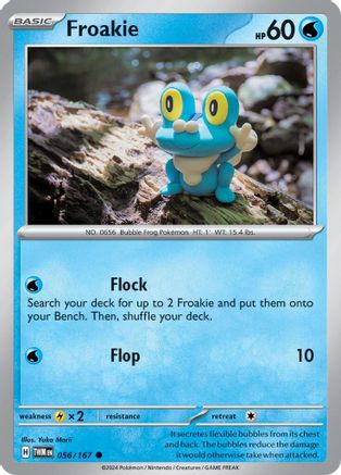 Froakie (56) Common Reverse Holofoil