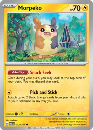 Morpeko (72) Uncommon Reverse Holofoil