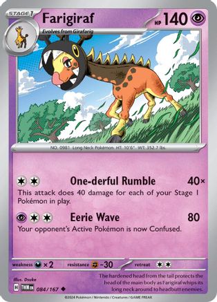 Farigiraf (84) Uncommon Reverse Holofoil