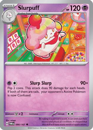 Slurpuff (90) Uncommon Reverse Holofoil