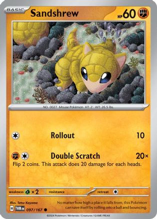 Sandshrew (97) Common